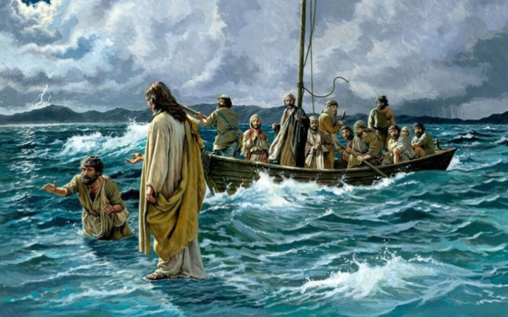 did Jesus walk on water?